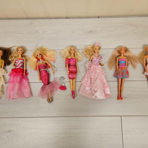 Pent brukt Barbie-pakke