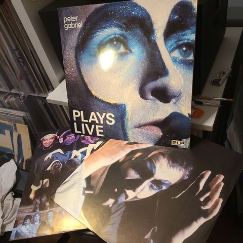 Peter Gabriel plays live 2lp