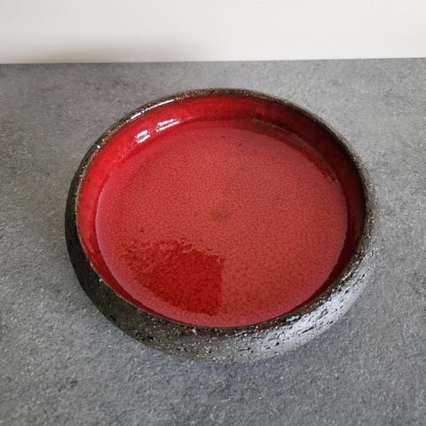 Rålekker retro skål fra Lannem kjeramikk