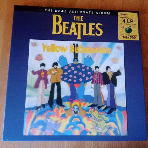 The Beatles – Yellow Submarine - The Real Alternate Album 4LP Boks
