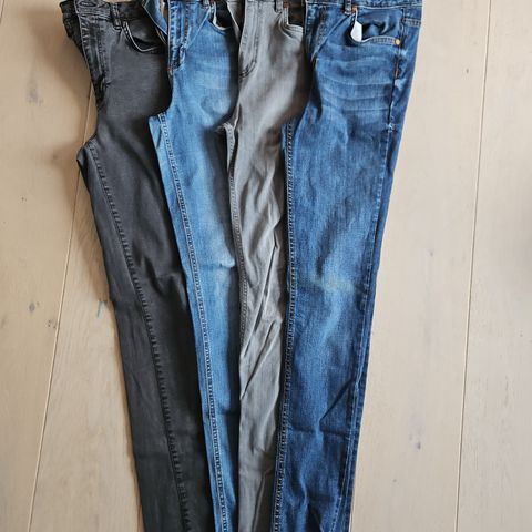 Bukse /Jeans - Highwaist Hannah fra Cubus, str 29"