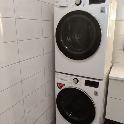 LG Front-Load Washing and Dryer