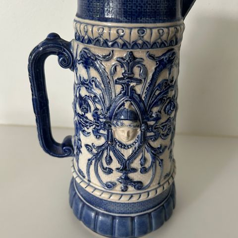 Antikk Gustavsberg Majolica mugge