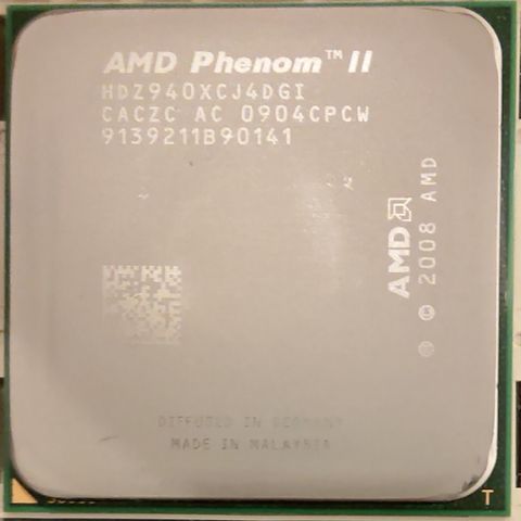 Prosessor AMD Phenom 2 X4 940 Black Edition