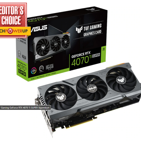 ASUS TUF Gaming Geforce RTX 4070 Ti SUPER