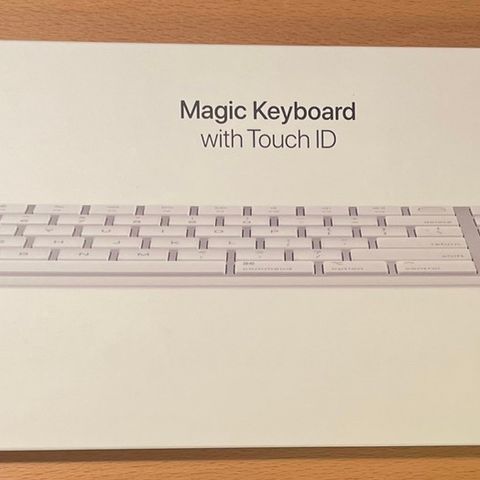 Magic trackpad og Magic keyboard med touch ID til Mac selges