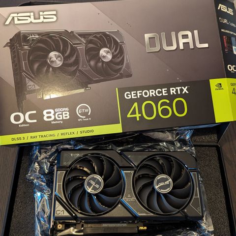 ASUS Dual GeForce RTX™ 4060 OC Edition 8GB GDDR6