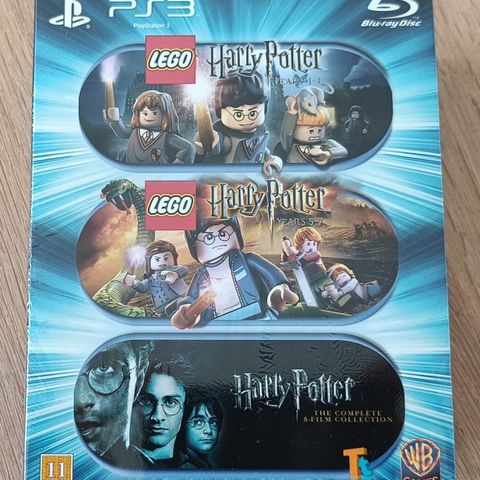 Harry Potter: The Complete Game and Movie Collection (PS3/blu-ray, ny!)