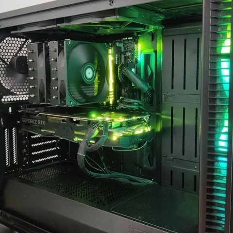 Kraftig Gaming-PC - Intel i7-11700K, RTX 2080, 16GB RAM