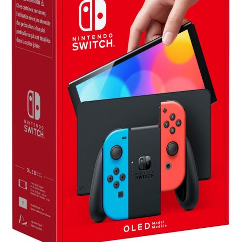 Nintendo switch OLED selges!