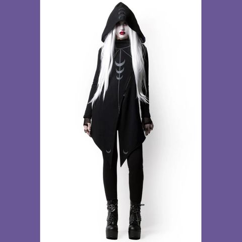 Rogue + Wolf Moon Seer Cardigan Goth jakke witch