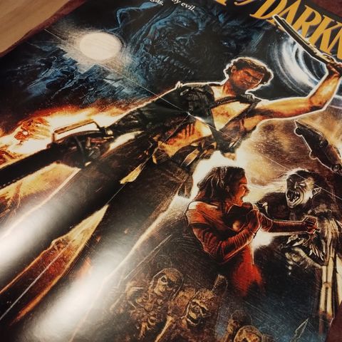Army of darkness poster fra scream factory