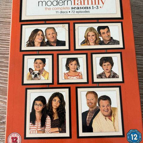 Modern family   4 sesonger.  96 episoder