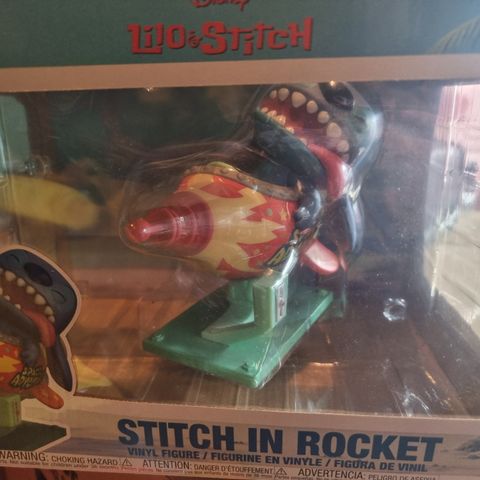 STITCH IN ROCKET - LILO AND STITCH pop funko