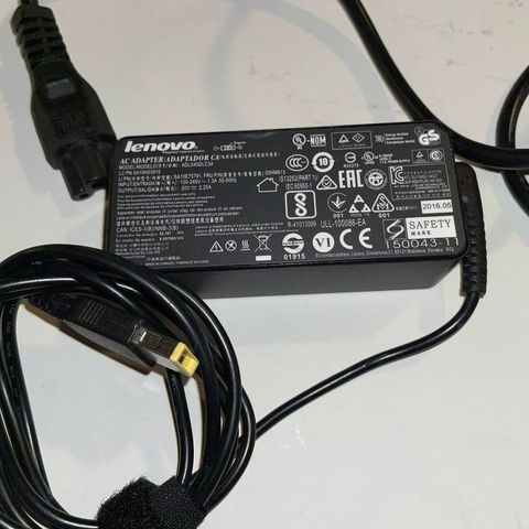 Lenovo ThinkPad AC Adapter (Gul Slim Tip) / 45W / 20V / 2.25A