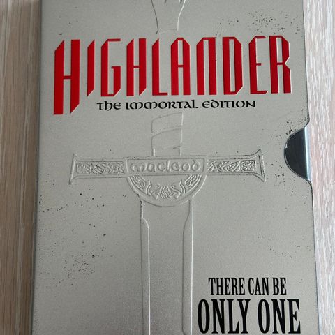 Highlander - The Immortal Edition (2 disc DVD)