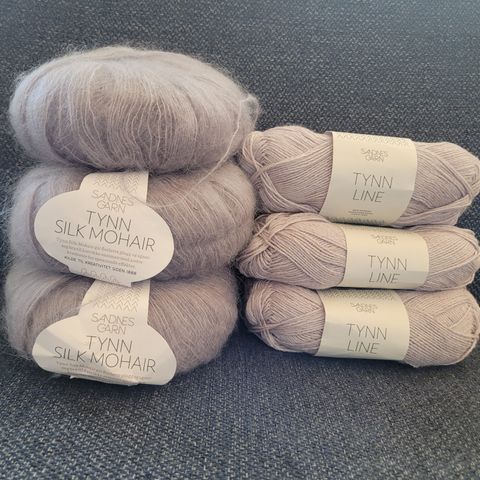 Sandnes Tynn Silk Mohair og Tynn Line