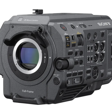 Sony PXW-FX9 kamerahus