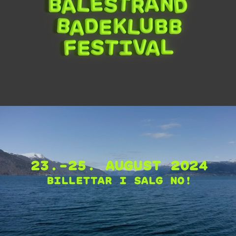 Balestrand Badeklubb Festival