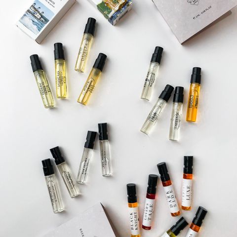 Originale Nisje parfyme prøver Dusita, Essential parfums, Marc-Antoine Barrois
