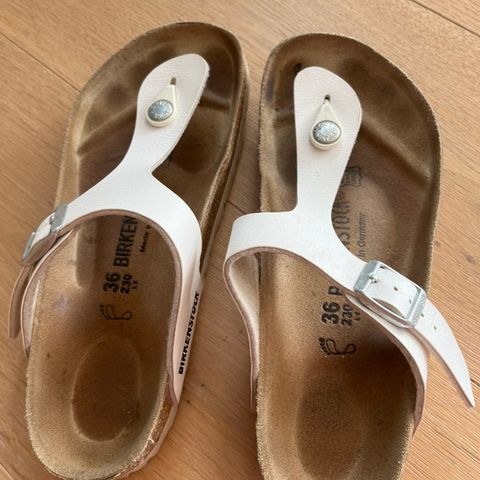 Pent brukte Birkenstock  St 36