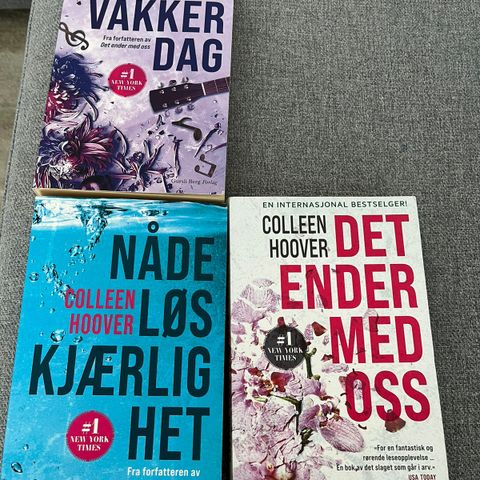 Colleen Hoover bøker