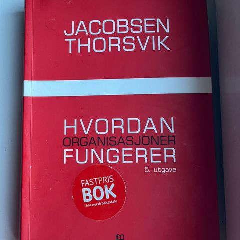 Hvordan organisasjoner fungerer