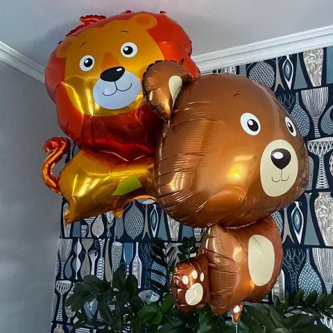 Ferdig oppblåste helium ballonger