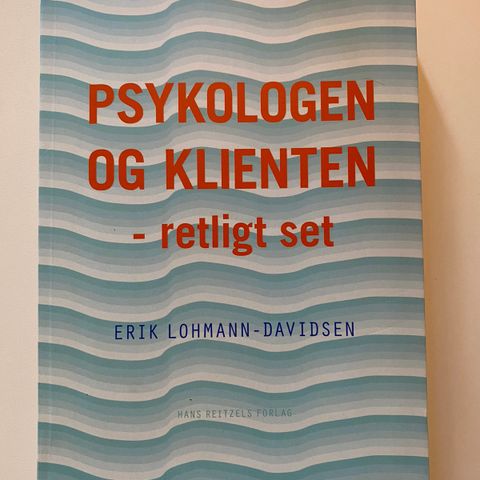 Pensum: psykologen og klienten