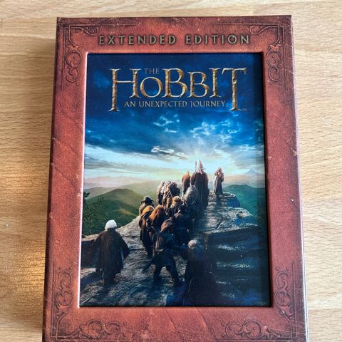 Nytt Hobbit Extended edition dvd samle objekt