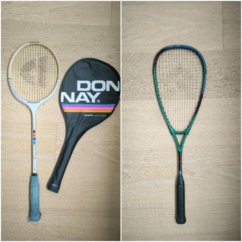 Squash rackets