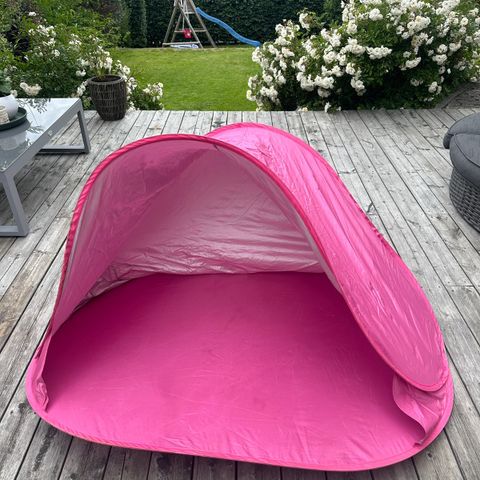 Nordsjø pop up UV-telt til baby