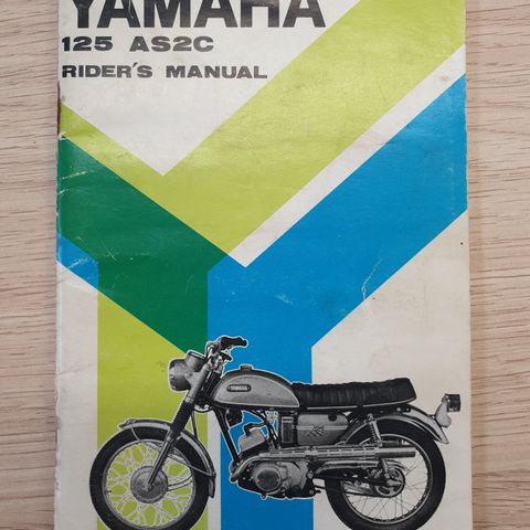 Yamaha AS2 125 riders manual