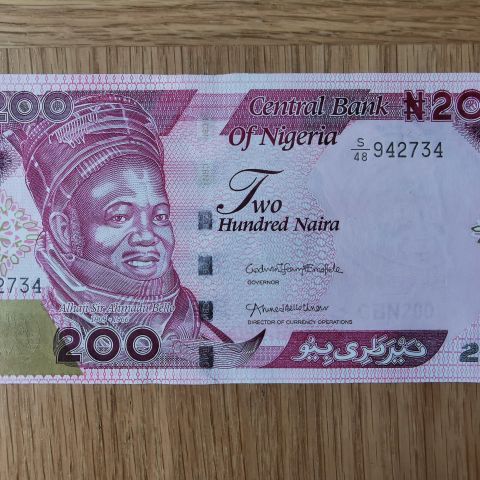 Nigeria 200 naira, 2023, UNC