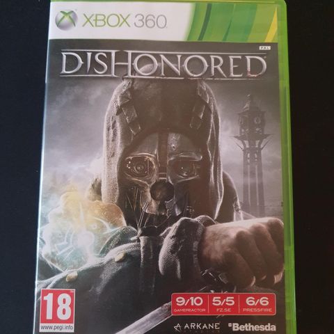 Dishonored til Xbox 360