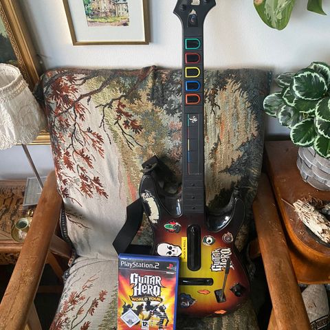 Guitar hero - gitar til PS2