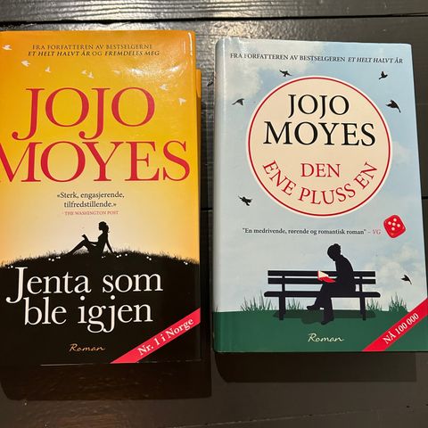 Jojo Moyes bøker