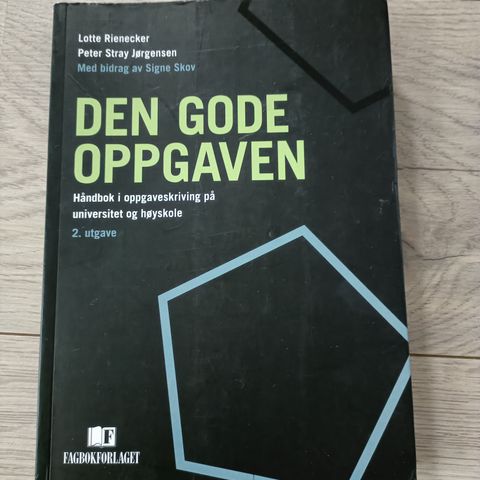 Den gode oppgaven