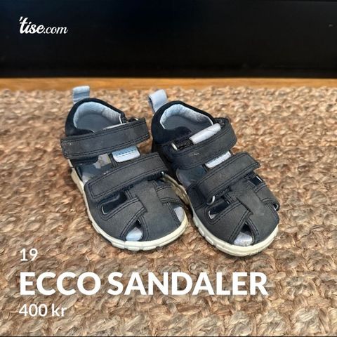 Ecco sandaler og sko str. 19