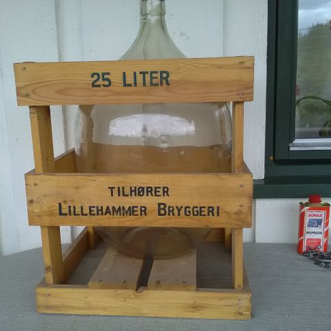 Lillehammer  Bryggeri / GLASSBALLONG 25 liter