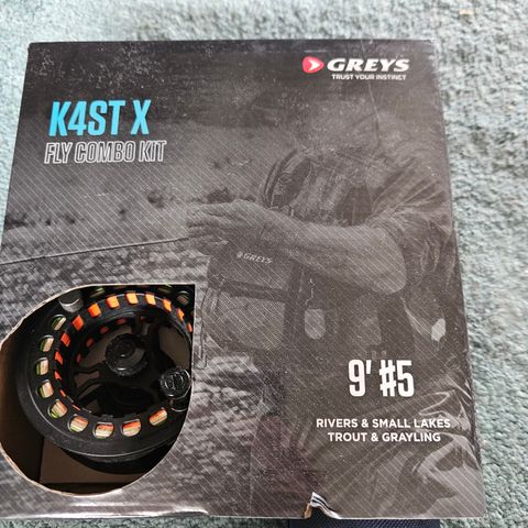 Greys K4STX fly combo kit