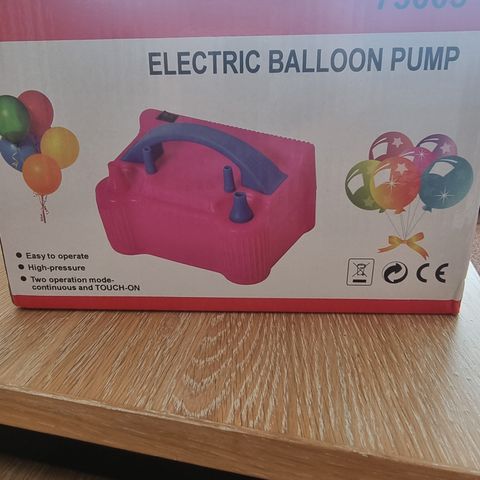 Elektrisk ballongpumpe