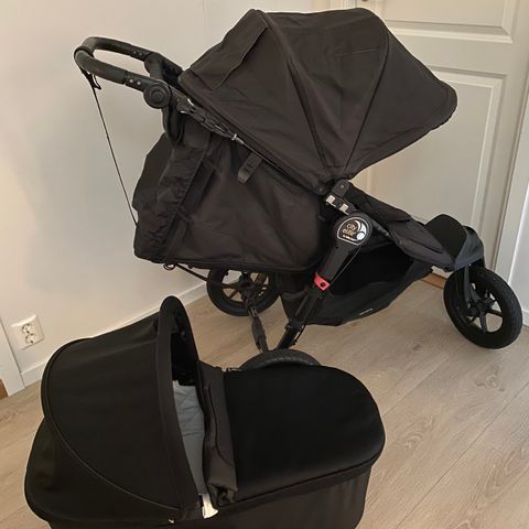 Baby jogger City Elite med baby bag