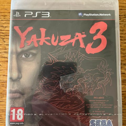 Ps3 spill YAKUZA 3