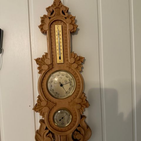 Termometer innendørs barometer