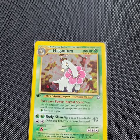 Pokemon meganium 1 edition nr 10