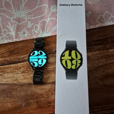 Samsung galaxy watch 6 nesten ikke brukt