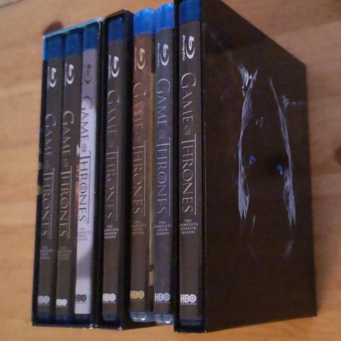 Game Of Thrones, sesong 1 -7