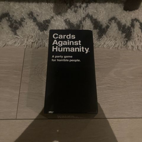 Cards against humanity, kort spill 17+