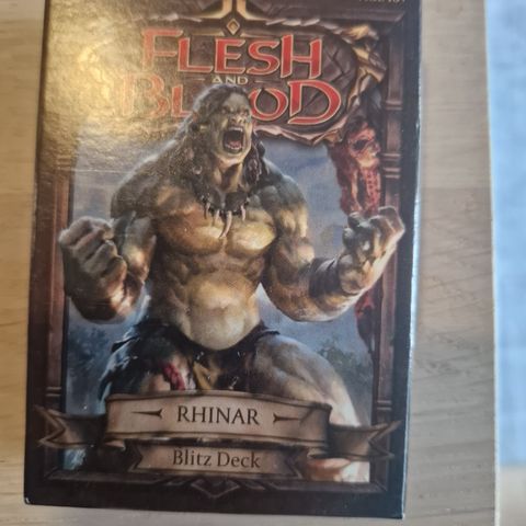 Flesh and Blood Blitz deck